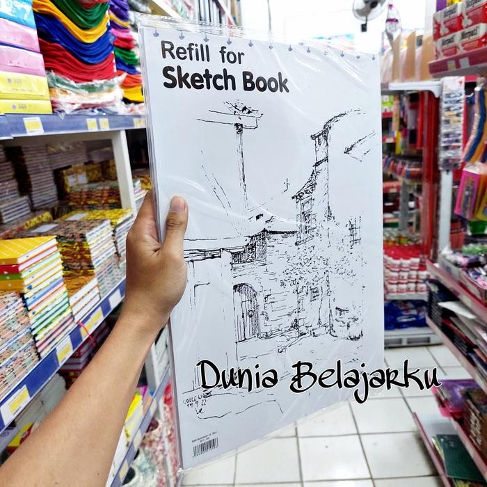 

SKETCH BOOK LYRA REFILL A3 BUKU SKETSA GAMBAR KODE 1291