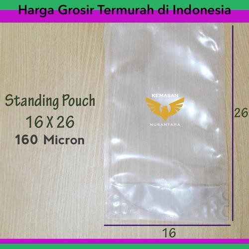 Standing Pouch 16 x 26cm, Kemasan Pouch, Kemasan Minyak, Plastik Cair