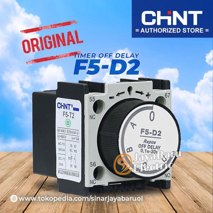 CHINT Timer Time Off Delay F5-D2 F5D2