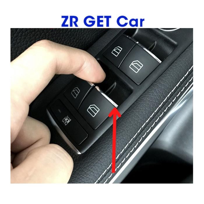 Paling Laris List Chrome Tombol Knob Switch Power Window Mercedes W204 W212 W166