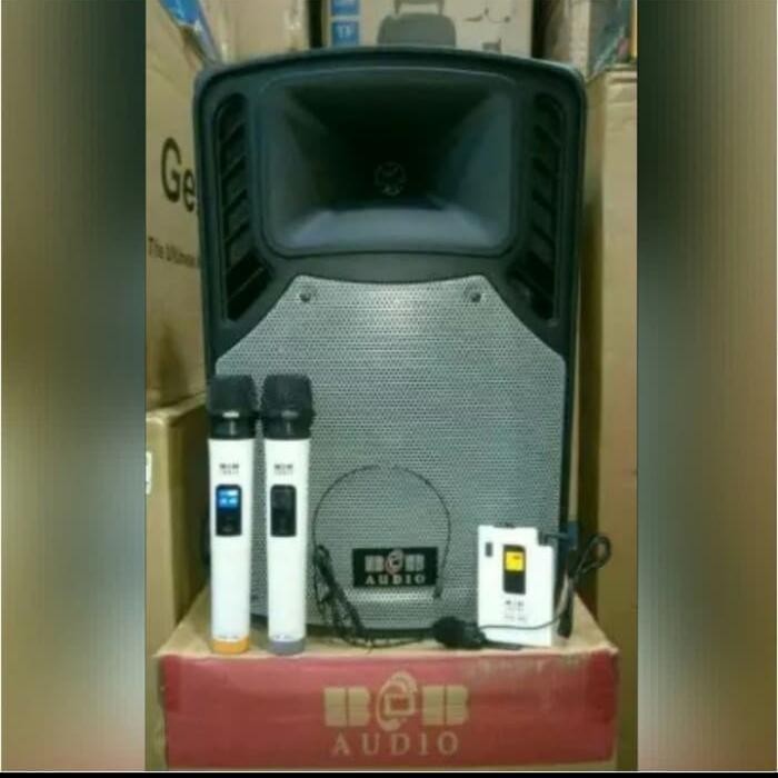 Speaker Portable 12 Inch Bob Bmu 12
