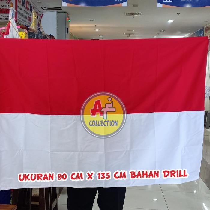 

Terlaris Bendera Merah putih Bahan Drill 90 cm x 135 cm ( PREMIUM ) SALE