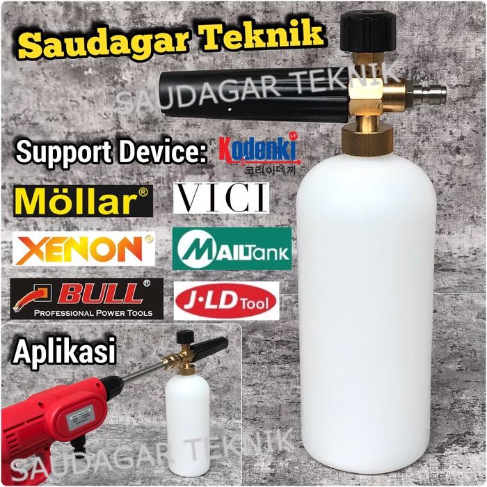 Foam Lance Jet Cleaner Cordless Kodenki Vici Mailtank Mollar D Xenon