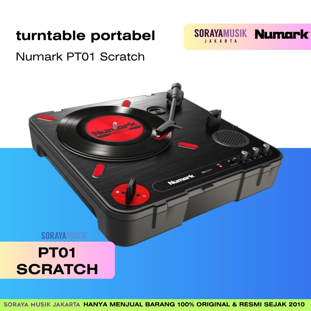 Numark PT01 Scratch | Original Product