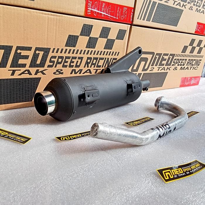 PREMIUM Knalpot standar racing mio j Mio soul GT X-Ride suara ngebas adem