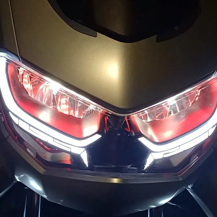PREMIUM LAMPU FRAME ALIS DEVIL EYES NEW NMAX CUSTOM HEADLAMP