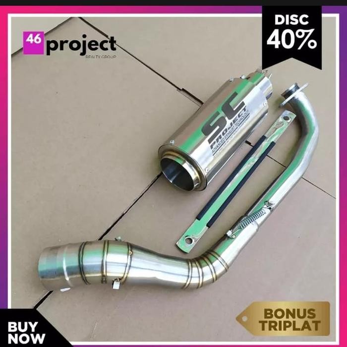 PREMIUM Knalpot Racing Sc project mio sporty mio j mio soul vario125 vario150