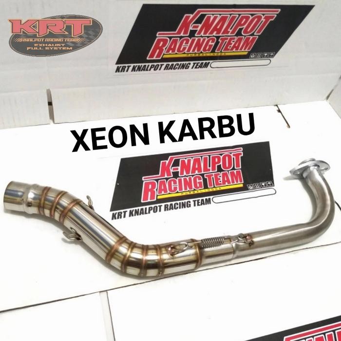 PREMIUM LEHERAN INLET 38 MM XEON KARBU KNALPOT RACING TERLARIS
