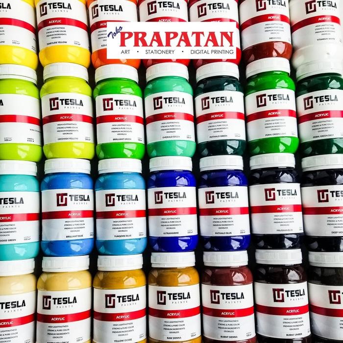 

TERBARU! Tesla Acrylic Paint / Cat Akrilik Tesla 500 ml