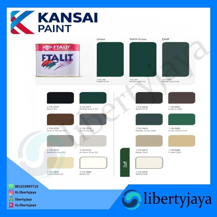 1KG 610 STONE GREY KF-610 FTALIT CAT BESI & KAYU