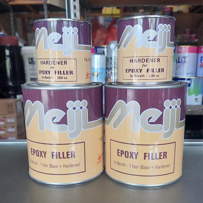 CAT DUCO MEIJI EPOXY FILLER - 1 KG - CAT DASAR EPOXI PRIMER SURFACER