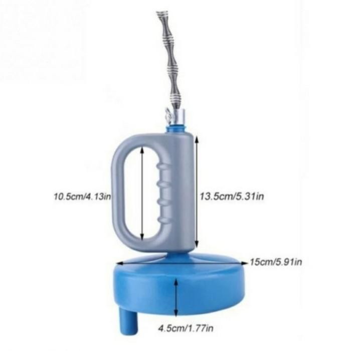 Spiral Drain Opener Spring Wire Rod Auger Snake Pipe ORIGINAL