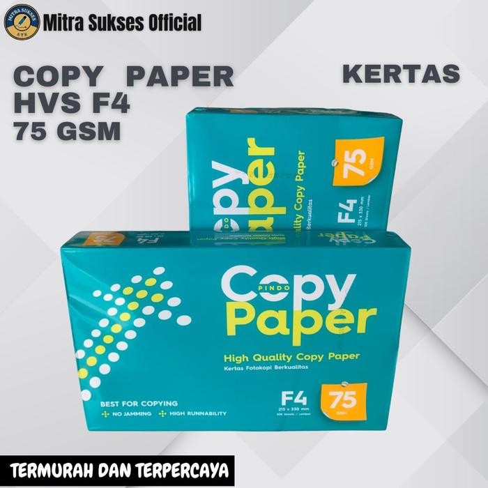 

Kertas Hvs F4 Copy Paper 75 Gr [1 Karton] Putih Note Stationery