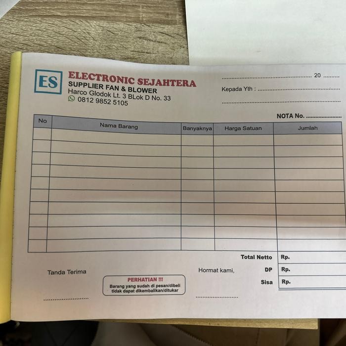 

Kirim n0ta invoice ,Custome