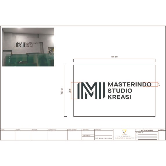 

Ready Stok Signage annel Letter Indoor Material Galvanis 1mm