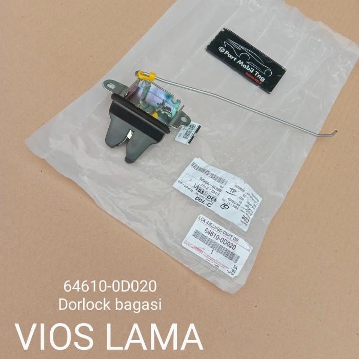 Door Lock Doorlock Bagasi Pintu Belakang Vios Old 64610-0D020 Original Kode 053