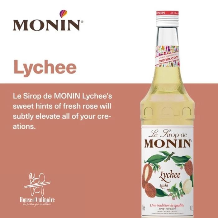 

SIRUP SYRUP MONIN LYCHEE 700ML (READY STOCK)