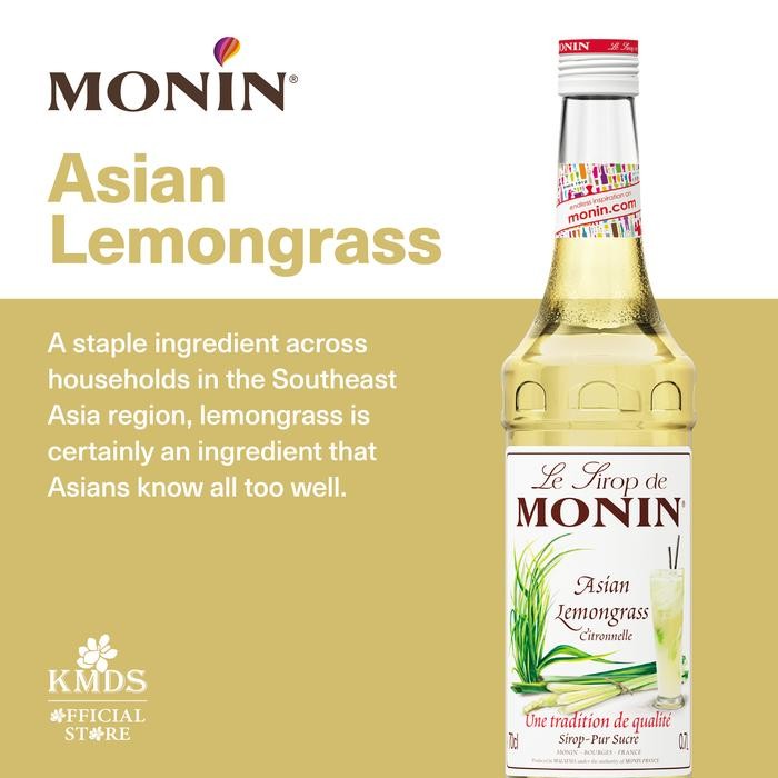 

MONIN Asian Lemongrass syrup 70 CL 700 ML