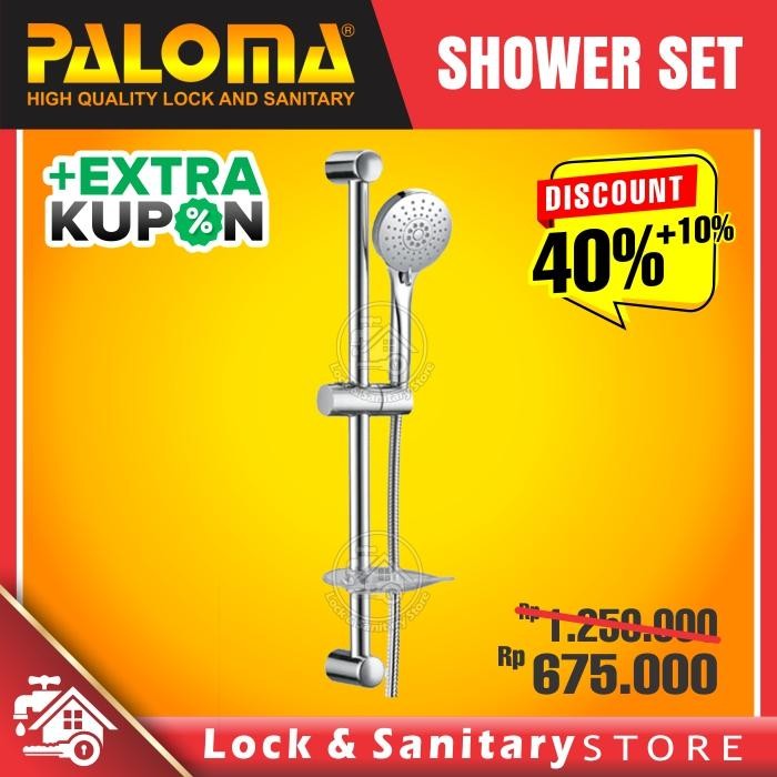 Shower Set Paloma Ssp 1106 Shower Set Tiang Shower Mandi Handshower