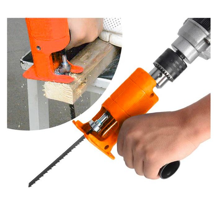 Ikura Jad201 Adaptor Reciprocating Jig Saw Mesin Bor Gergaji Kayu