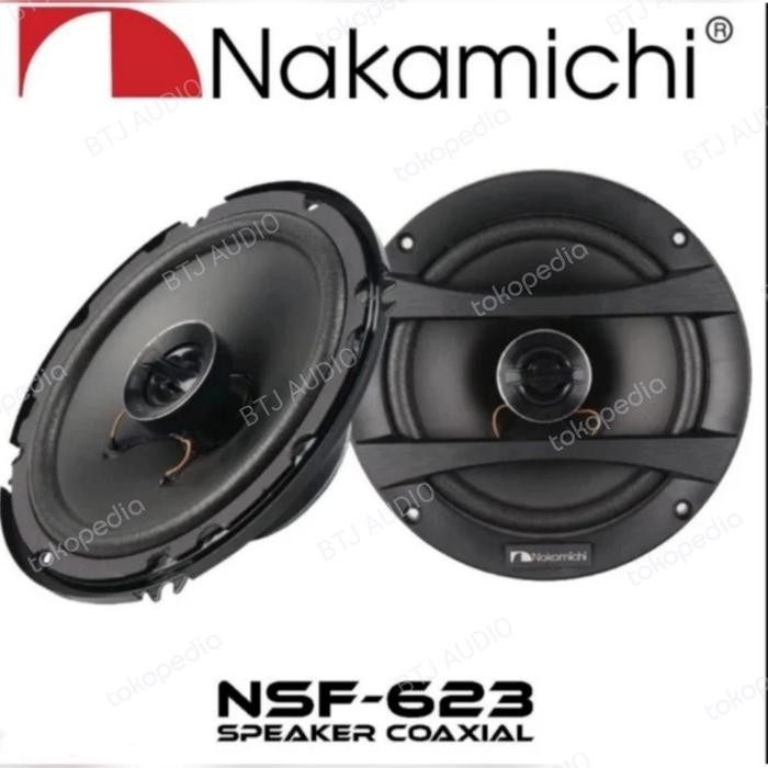 SPEAKER MOBIL COAXIAL NAKAMICHI NSE-1617 MODEL 4 WAY (BARANG ORIGINAL)