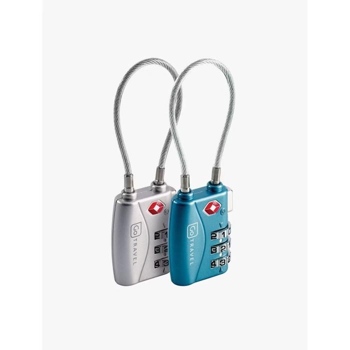 Gembok Tsa Travel Go Combi Cable Padlock