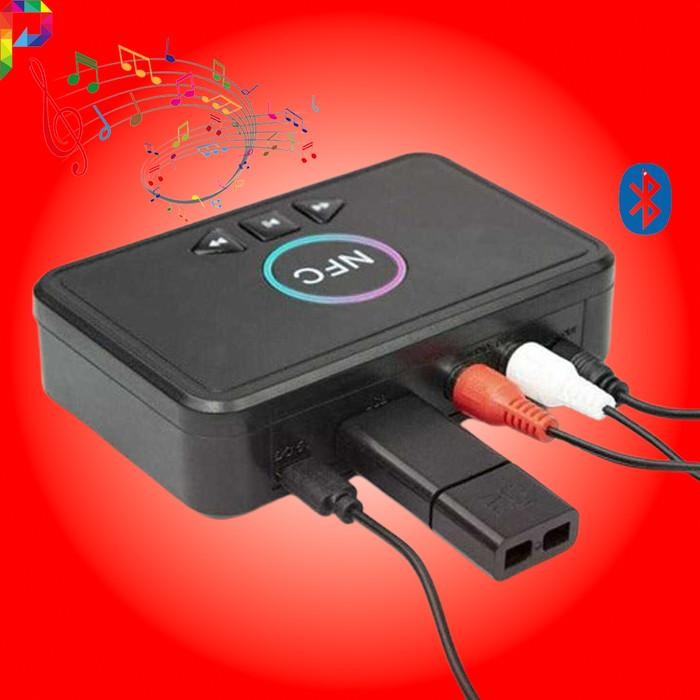 Audio Bluetooth 5.0 Receiver Adapter NFC RCA AUX