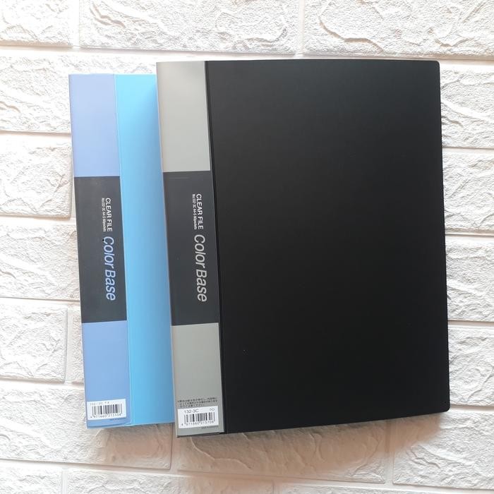 

KING JIM Clear File Color Base No 132-3C A4-S 60 Pockets