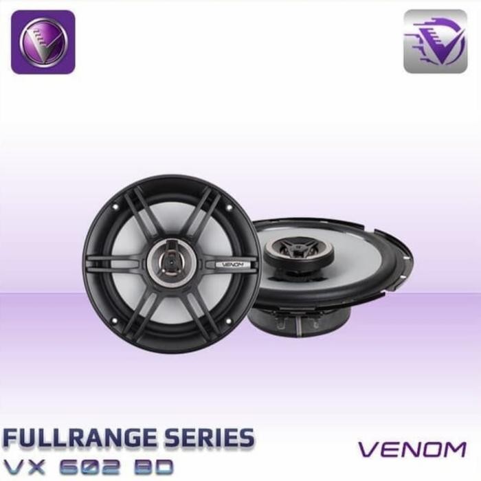 Speaker Venom VX 602 BD / Speaker Coaxial 2 Way Venom Baby Diablo