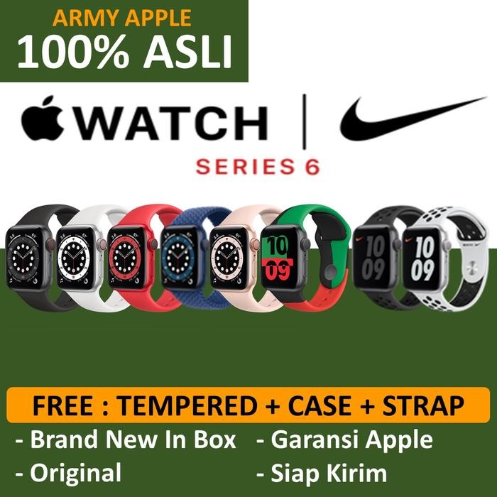 Apple Watch Series 6 2020 40Mm Nike Red/Blue/Gray Black/Gold Pink Band