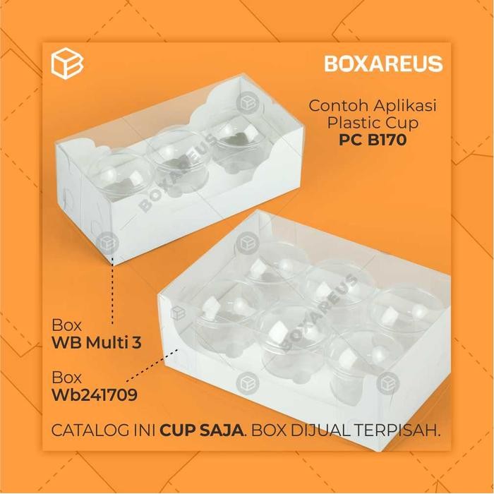 

Promo Cup Puding Wadah Agar Jelly Gelas Plastik Dessert Cup Kotak Bulat Pc Terlaris