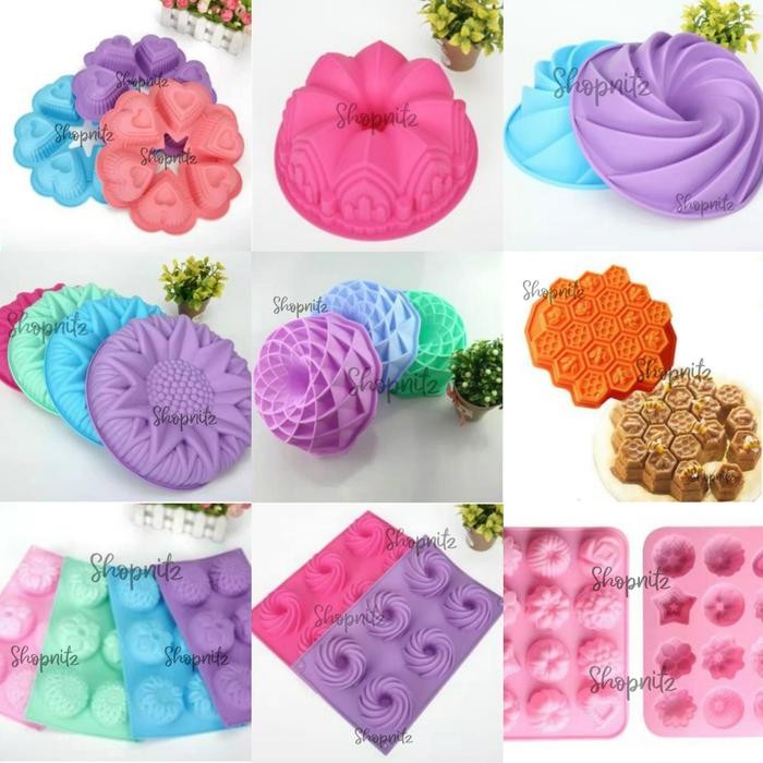 

Promo Loyang Silicone Puding Cetakan Silikon Bolu Pudding Kue Tahan Panas Berkualitas