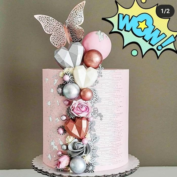 

Promo Lys 3X2 3D Hati Love Diamond Silikon Cetakan Fondant Kue Coklat Puding Acuan Tart Cake