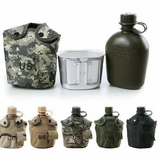 Botol minum Army / veples / Peples / Botol minum TNI