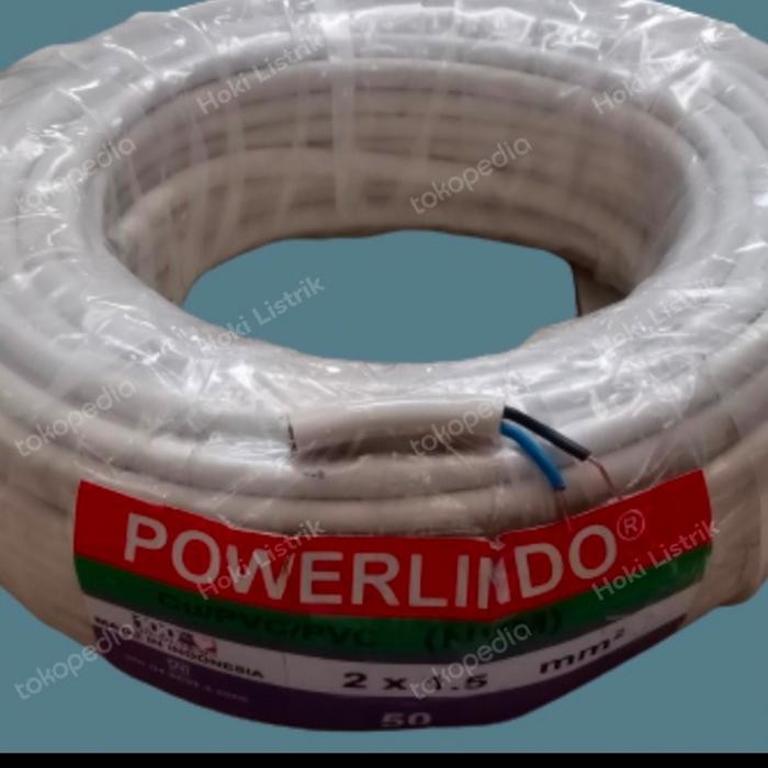 Termurah Kabel Nym 2X1.5 Mm Pyramide 50 M Sni Kabel Tembaga Isi 2 Bukan Eterna