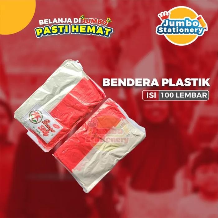 

Terlaris Bendera Merah Putih Plastik / ikat SALE
