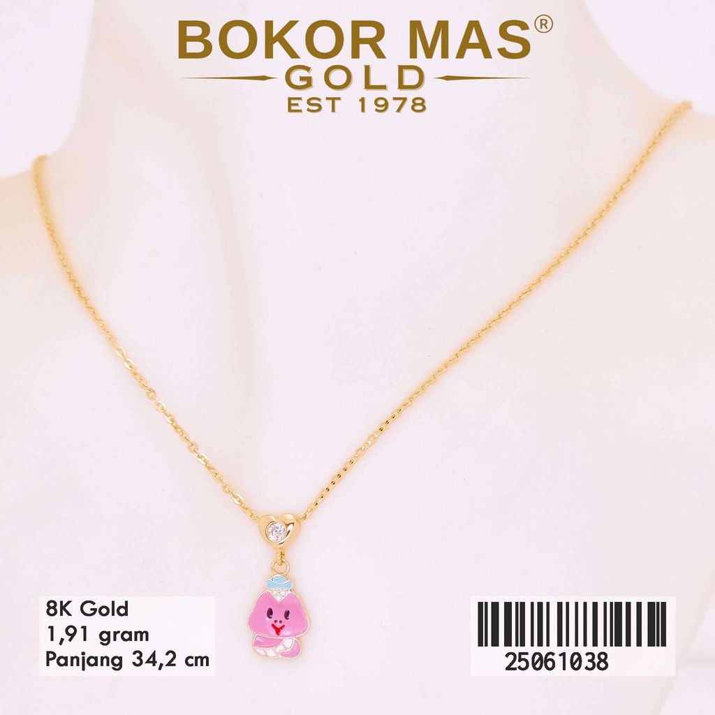 BokorMas Gold Kalung Anak Variasi Boneka Emas Asli Kadar 8K 25061038