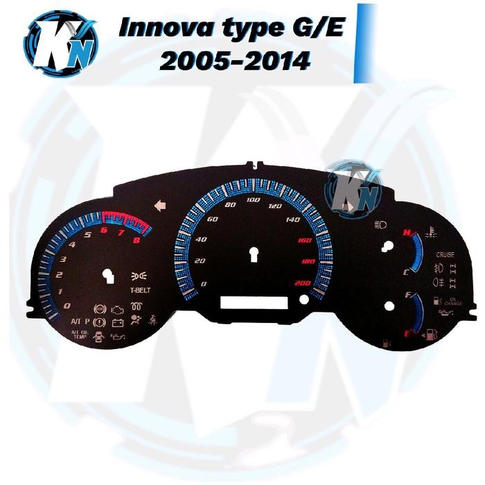 Speedometer Variasi Kijang Innova Tahun 2005-2014 G / E / Panel Speedometer
