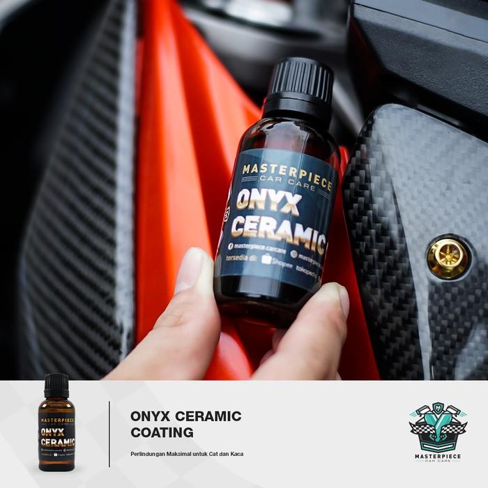 Masterpiece Onyx Nano Ceramic Coating Mobil Mudah Pakai Tahan 1 Tahun