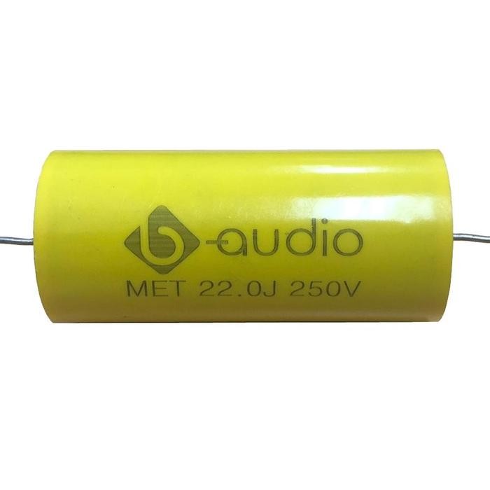 B-Audio MET 22uf/250 v - Kapasitor Capasitor Elco non polar