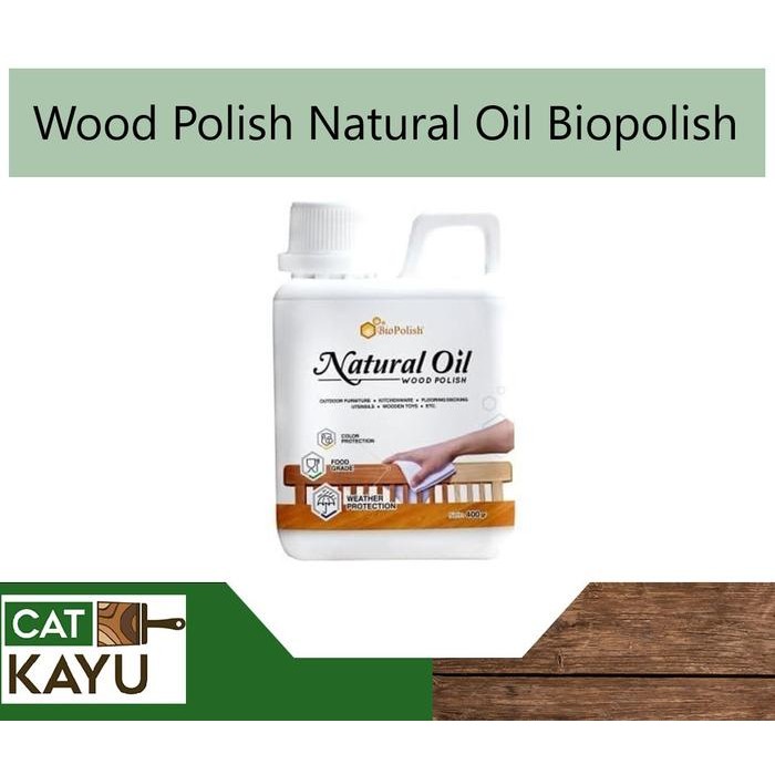 Pengkilap Kayu Biopolish Natural Oil Food Grade Finishing Talenan Kayu *