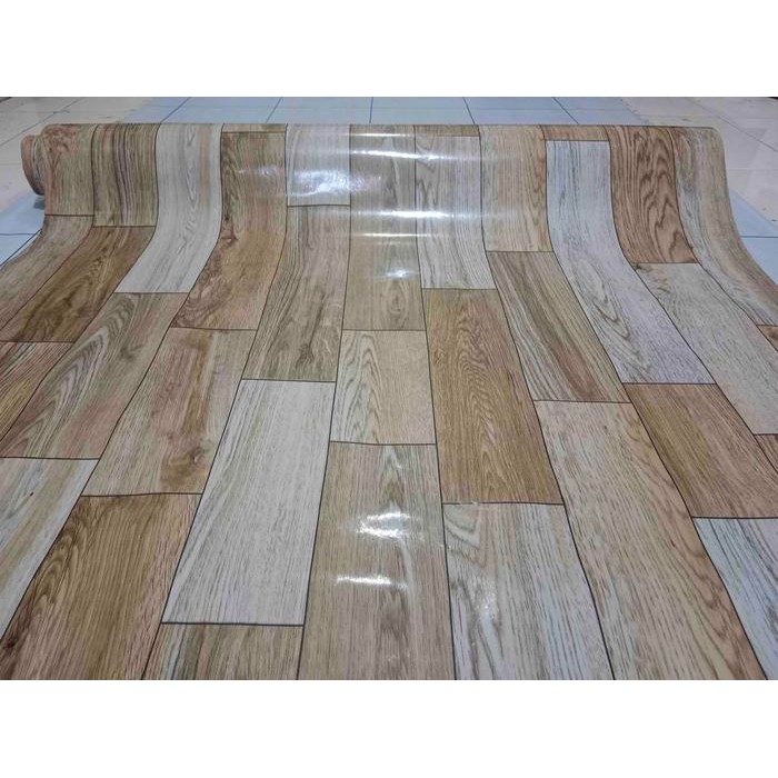 Karpet Lantai Plastik Vinyl Aesthetic Pemium / Tikar Karpet 1 Roll 20 Meter Tebal Anti Air Murah Dan