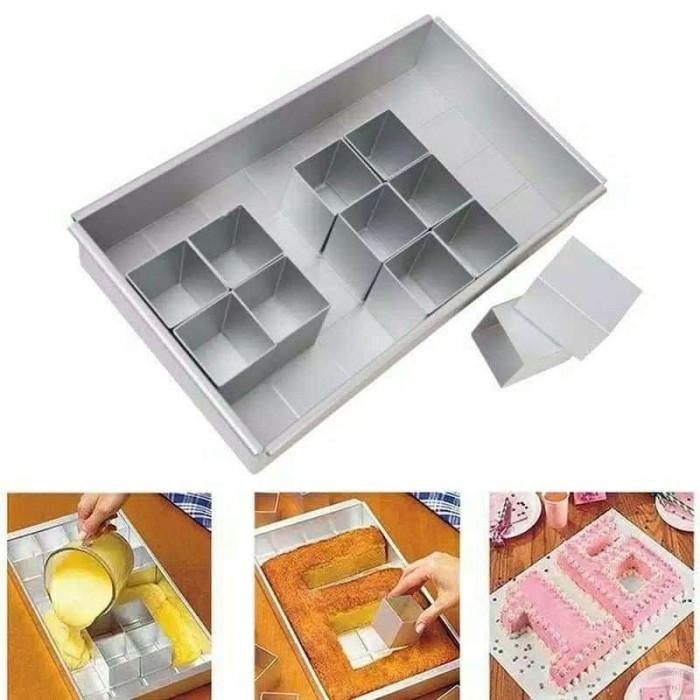 Sav Loyang Letter Cake Pan Set Loyang Angka Huruf Cetakan