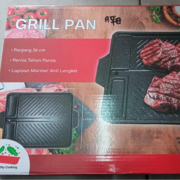 Omicko Yakiniku Grill Pan (Anti Lengket) Gratisongkir