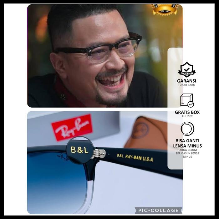 Gercep New Kacamata Hitam / Kacamata Rayban006 Wayfarer Twoton 2140 Super / Kacamata Pria / Kacamata