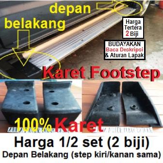 karet footstep foot step tangga jenjang samping kijang super grand 2bh
