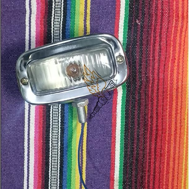 Lampu Depan Headlight Kotak Square Lampu Kotak Vintage Lampu Chopper Foglamp Vintage Foglamp Classic