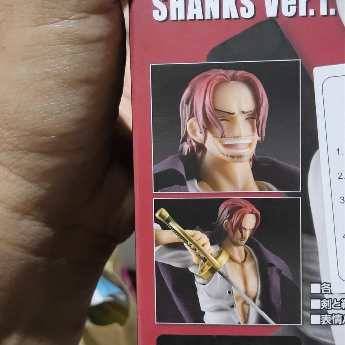Variable Action Heroes VAH Red haired shanks ver 1.5 NOT SHF