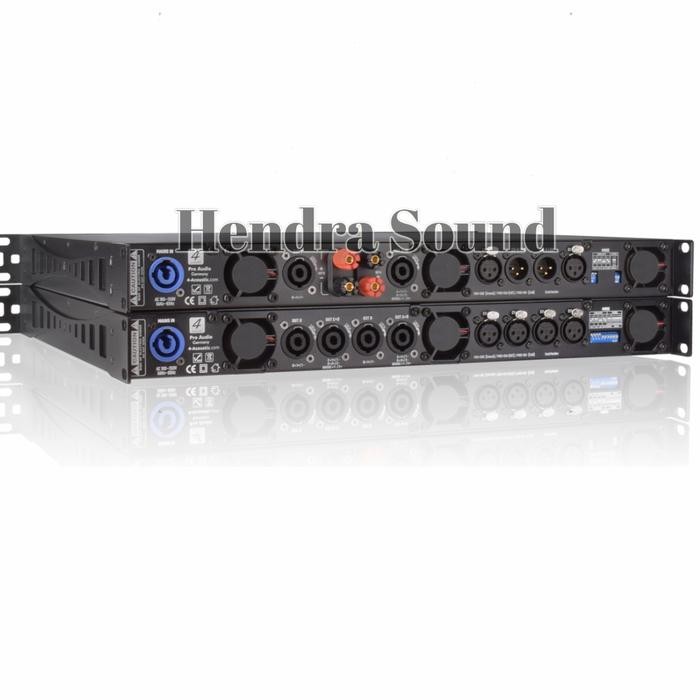 Terbaru Power Amplifier 4Acoustic 4 Acoustic 1U Sx25000 Sx 25000 Germany 2 Ch Original