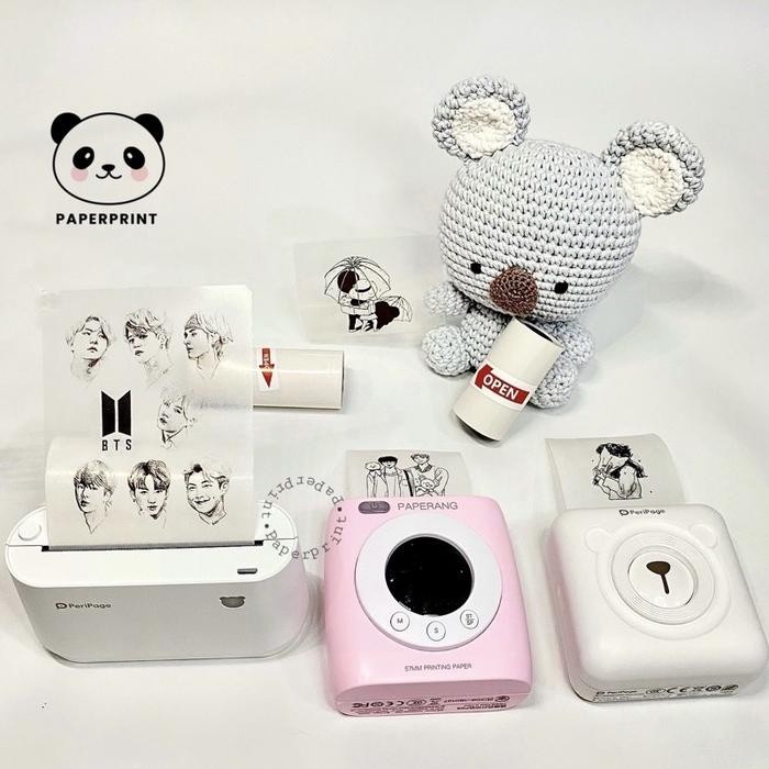 

STICKER THERMAL TRANSPARAN A6 A9 paperang peripage transparant bening 57x30 77x30 58x30 mm PHOTO